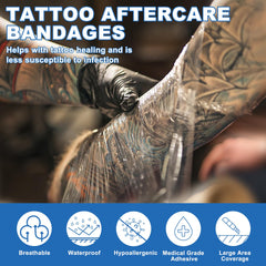 CNC Tattoo Aftercare Bandage 6"x 5.5 Yard