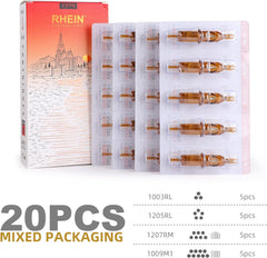 HAWINK Tattoo Pen Kit EM155 with 20PCS Cartridge & P199 Battery