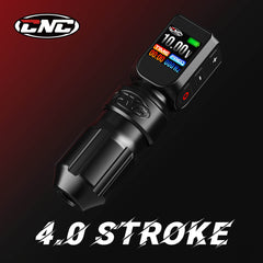 CNC E77 PRO 4.0 Stroke Wireless Tattoo Machine Dual Batteries