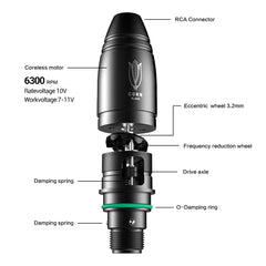 HAWINK EM136 Rotary Tattoo Pen Machine RCA Connected