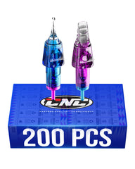 200PCS CNC Dimension Tattoo Needle Cartridges Mixed Size