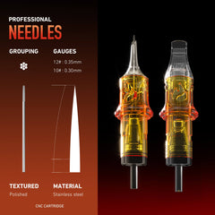 CNC FUEGO Tattoo Needle Cartridges