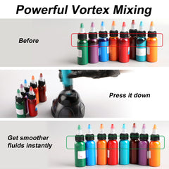 STIGMA Wireless Mini Vortex Mixer 5200 RPM for Tattoo Ink