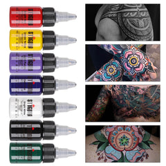 Tattoo Ink Color Set 7 PCS 15ml Stigma