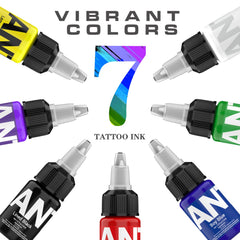 ANTIKE Tattoo Ink vibrant Colors Set