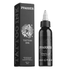 Black Tattoo Ink 30/60ml Vegan-Friendly PFARRER (sig)