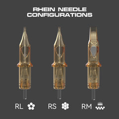 Rhein Tattoo Needle Cartridges Round Magnum RM 20PCS