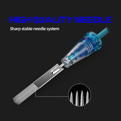 CNC Dimension Tattoo Needle Cartridges Round Magnum RM 20PCS